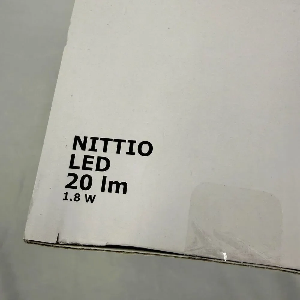 Ikea Nittio Light and Hemma Cord Set 003.171.55 300.815.56